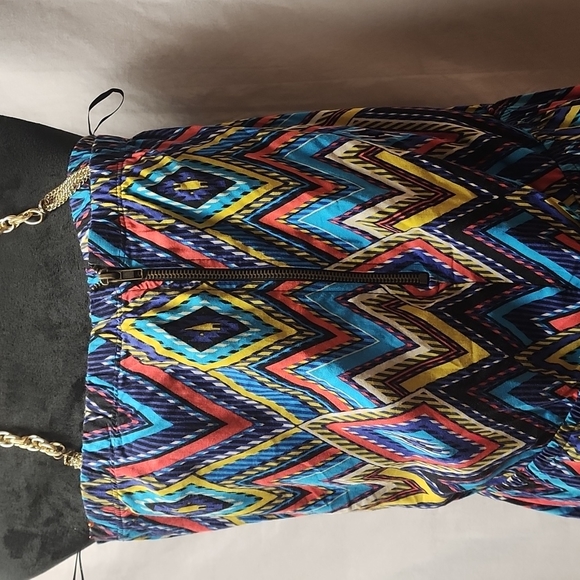 XX1 | Dresses | Xx Strapless Romper With Aztec Diamond Design In Multi ...